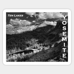 Ten Lakes Basin - Yosemite N.P. Sticker